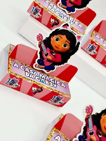 Porta Bis Duplo A Casa Mágica Da Gabby