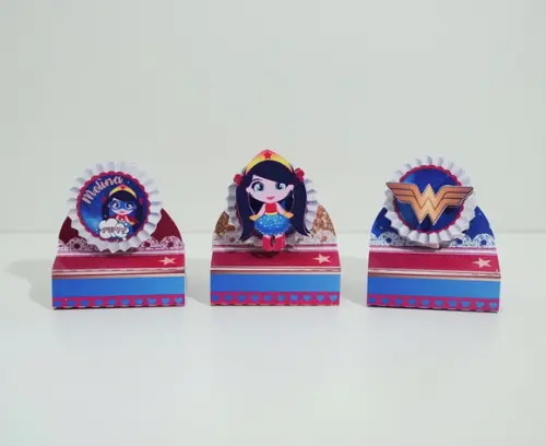 Porta BIS Duplo Mulher Maravilha