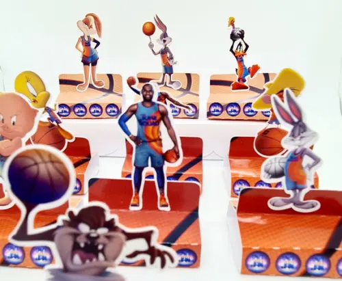 Porta Bis Duplo Space Jam
