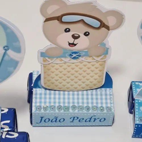 Porta Bis Duplo Urso Baloeiro