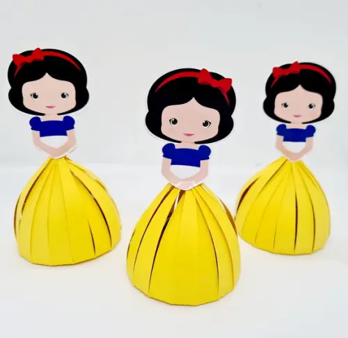 Porta Bombom Branca de Neve Cute