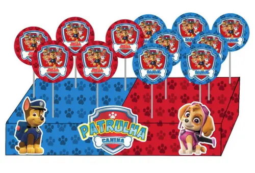 Porta Pirulito Patrulha Canina