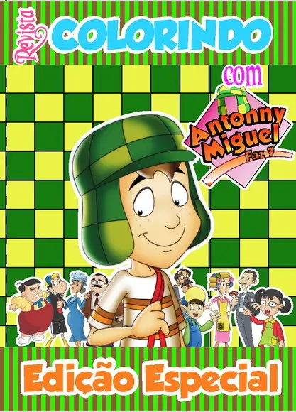 Revistinha de Colorir Chaves