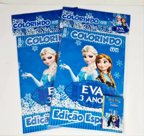 Revistinha de Colorir Frozen