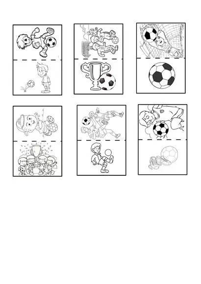 Revistinha de Colorir Futebol