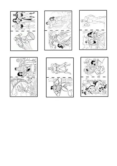 Revistinha de Colorir Liga da Justiça