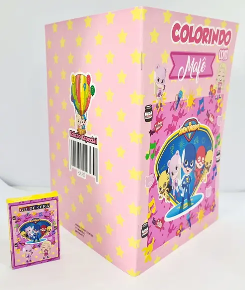 Revistinha de Colorir os Aventureiros