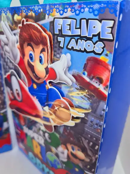 Sacolinha Surpresa Mario Odissey