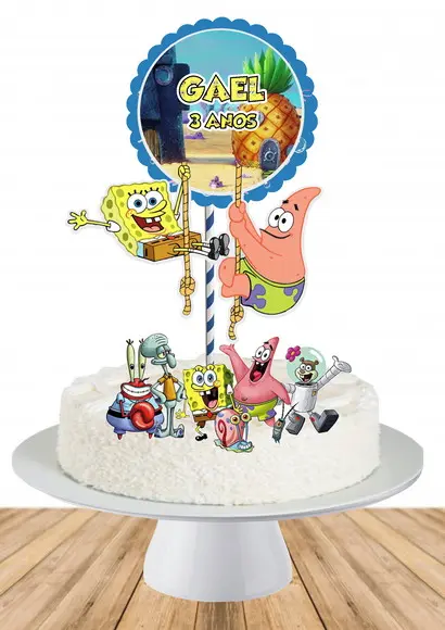 Só Um Bolinho Bob Esponja