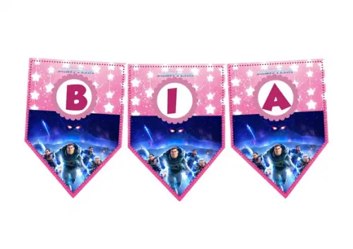 Só Um Bolinho Buzz Lightyear Rosa