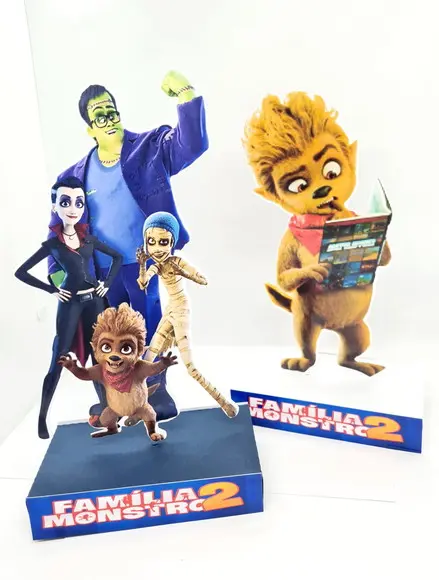 Só Um Bolinho Família Monstro 2 - Kit Festa Família Monstro