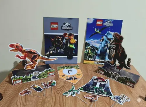 Só Um Bolinho Lego Jurassic World