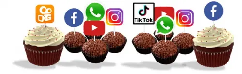 Só Um Bolinho Redes Sociais