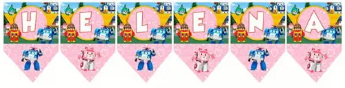 Só Um Bolinho Robocar Poli e Amber