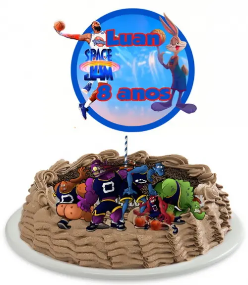 Só Um Bolinho Space Jam