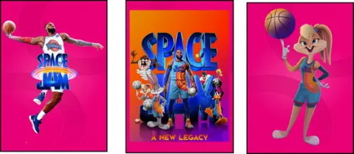 Só Um Bolinho Space Jam Menina