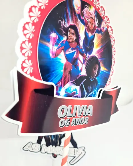 Topo de Bolo as Marvels