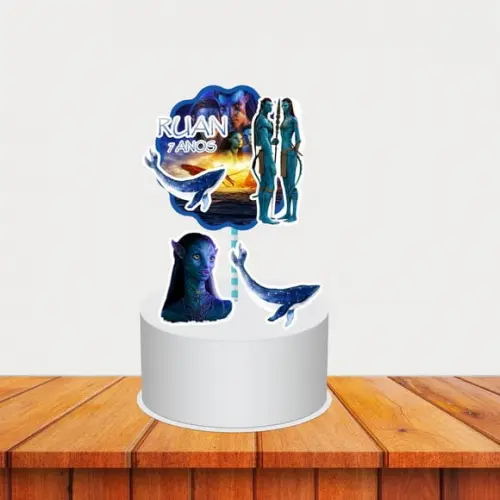Topo de Bolo Avatar
