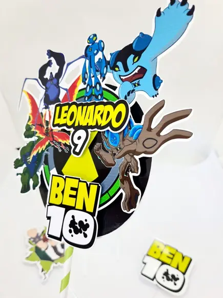 Topo de Bolo Ben 10