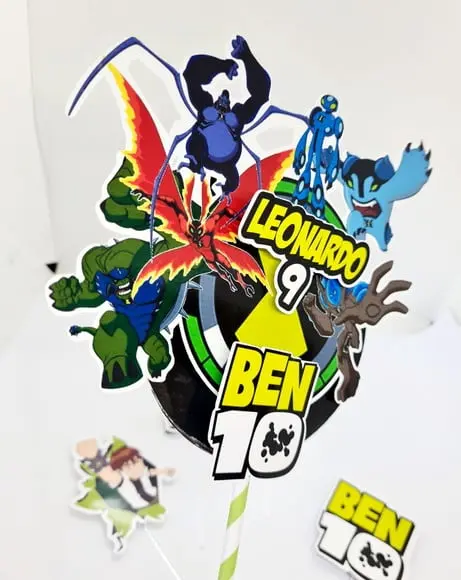 Topo de Bolo Ben 10
