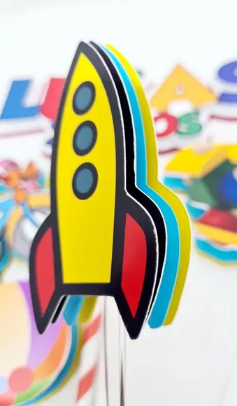 Topo de Bolo Brinquedos
