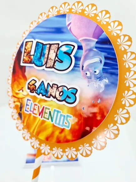 Topo de Bolo Elementos
