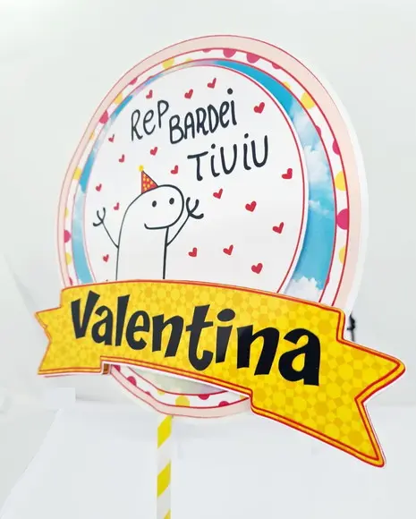 Topo De Bolo Flork