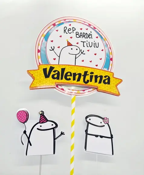 Topo De Bolo Flork
