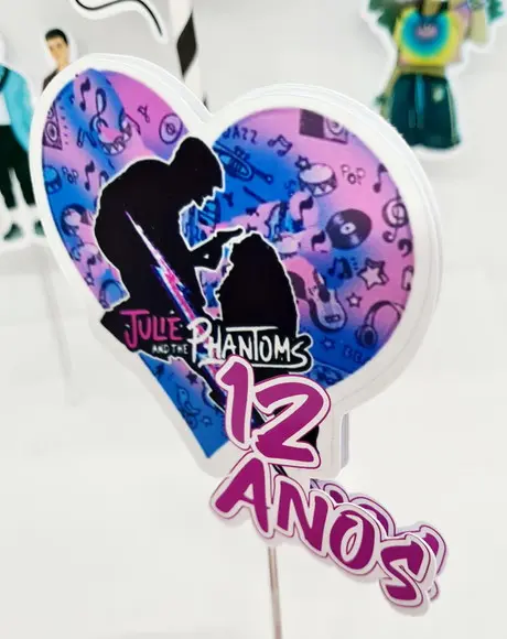 Topo de Bolo Julie and the Phantoms - Julie e os Fantasmas
