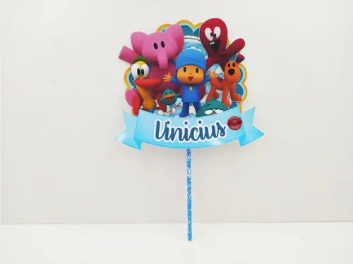 Topo de Bolo Pocoyo
