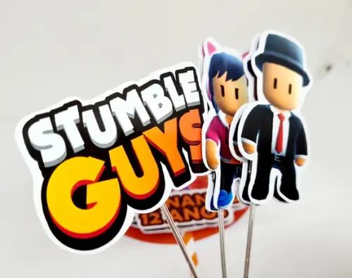 Topo de Bolo Stumble Guys