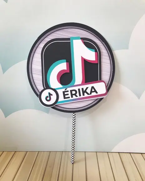 Topo De Bolo Tik Tok