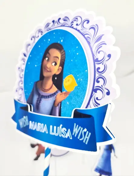 Topo de Bolo Wish o Poder dos Desejos