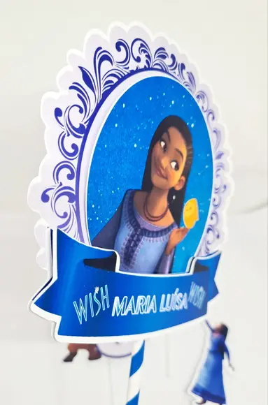Topo de Bolo Wish o Poder dos Desejos