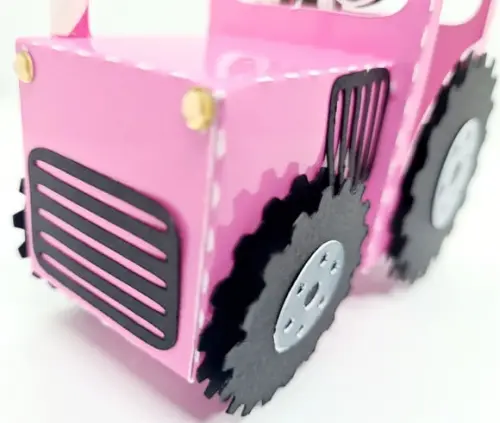 Trator Fazendinha Rosa