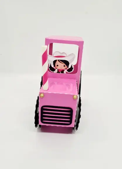 Trator Fazendinha Rosa