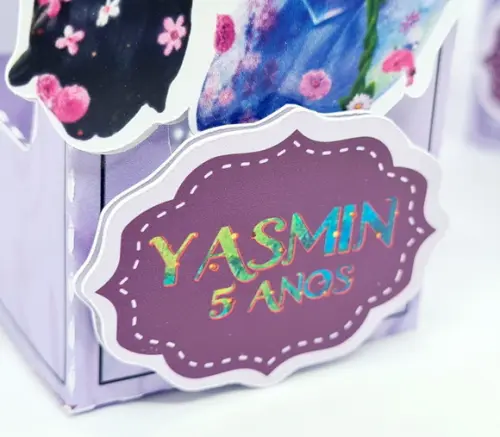 Tubete Encanto Disney Personalizado Isabela