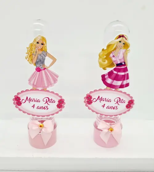 Tubetes Barbie Rosa