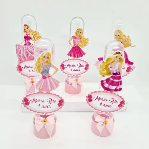 Tubetes Barbie Rosa