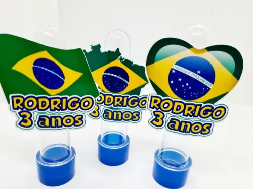 Tubetes Brasil Copa do Mundo