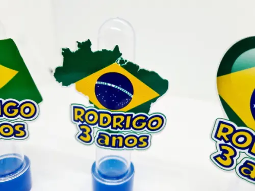 Tubetes Brasil Copa do Mundo