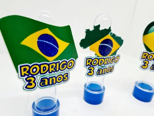 Tubetes Brasil Copa do Mundo