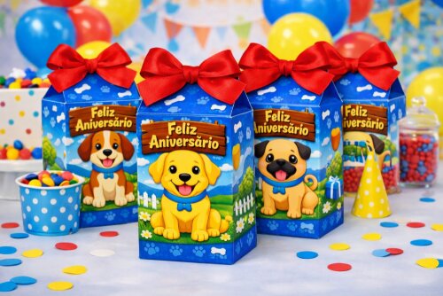 Caixa Milk PET - Só Impressão