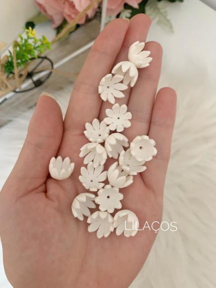 Flores Porcelana Fria, Passante, Biscuit