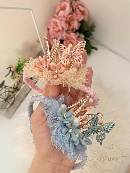 Tiara Coroa Flores