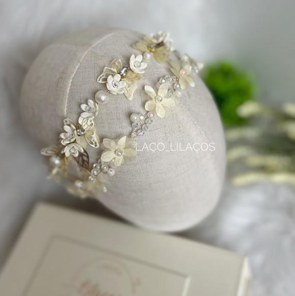 Tiara Delicada Rosa