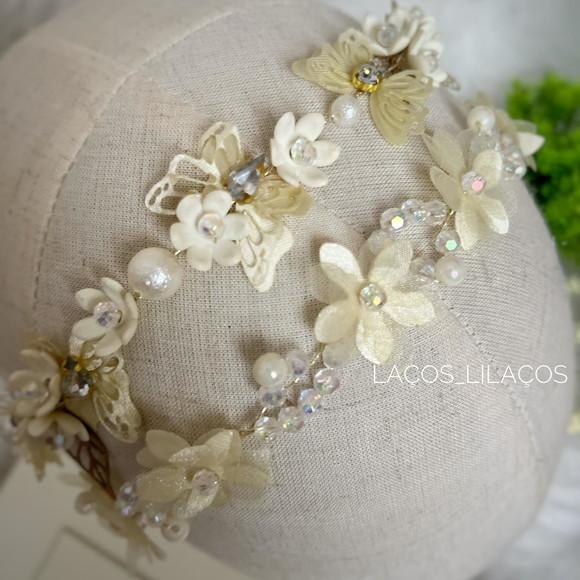 Tiara Delicada Rosa