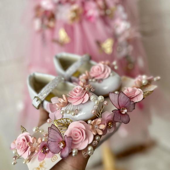 Tiara Flores Jardim Encantado + Sapato