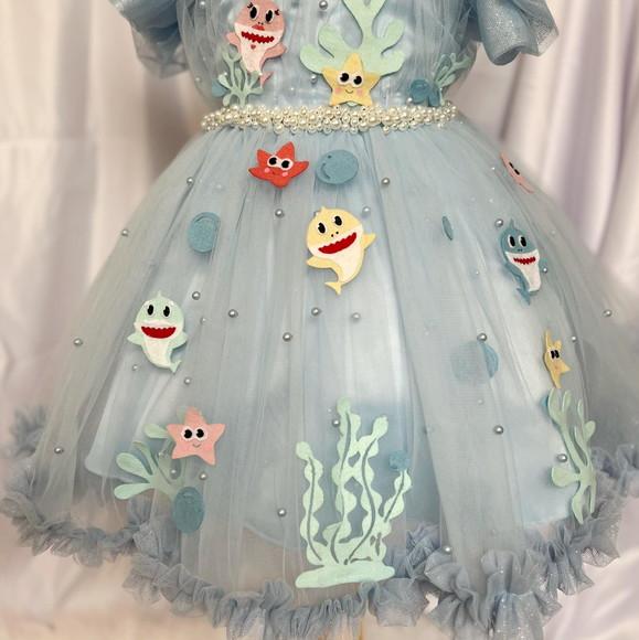 Vestido Baby Shark