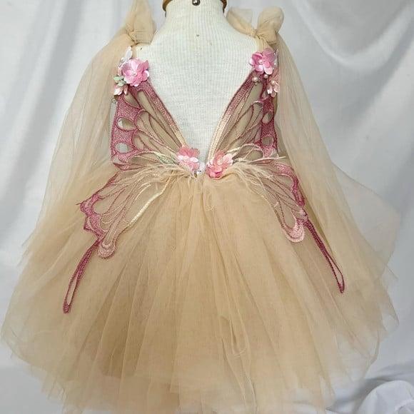 Vestido Jardim Encantado com Asa